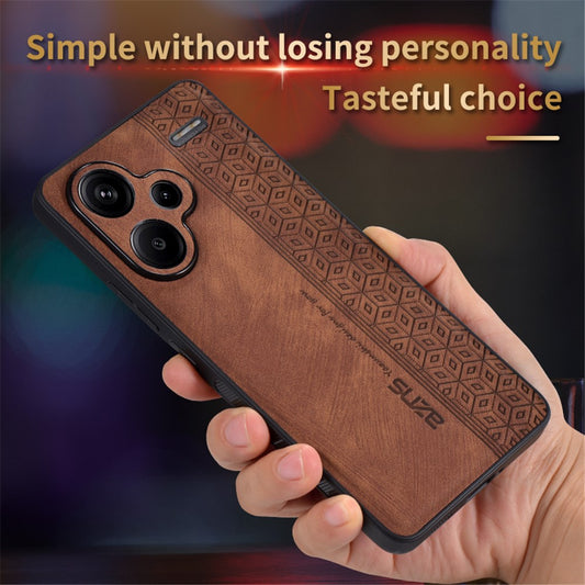 Xiaomi Redmi Note 13 Pro+ 5G Handyhülle – AZNS bedrucktes PU-Leder + TPU