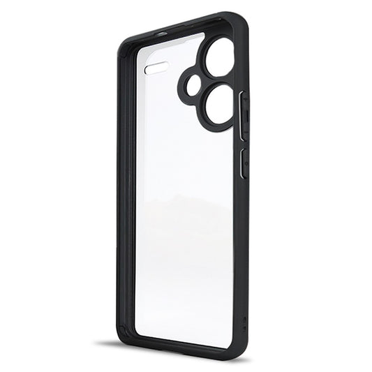 Xiaomi Redmi Note 13 Pro+ 5G Handyhülle – Slim-Fit TPU + PC Clear Staubdichte