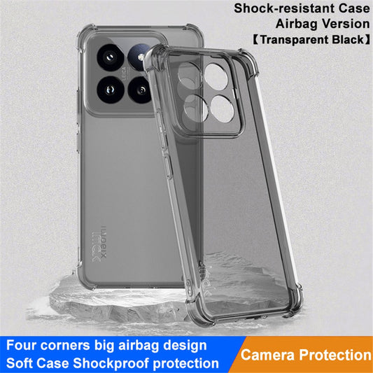 Xiaomi 14 Pro Handyhülle – IMAK Kratzfeste Airbag-Ecken-TPU-Abdeckung