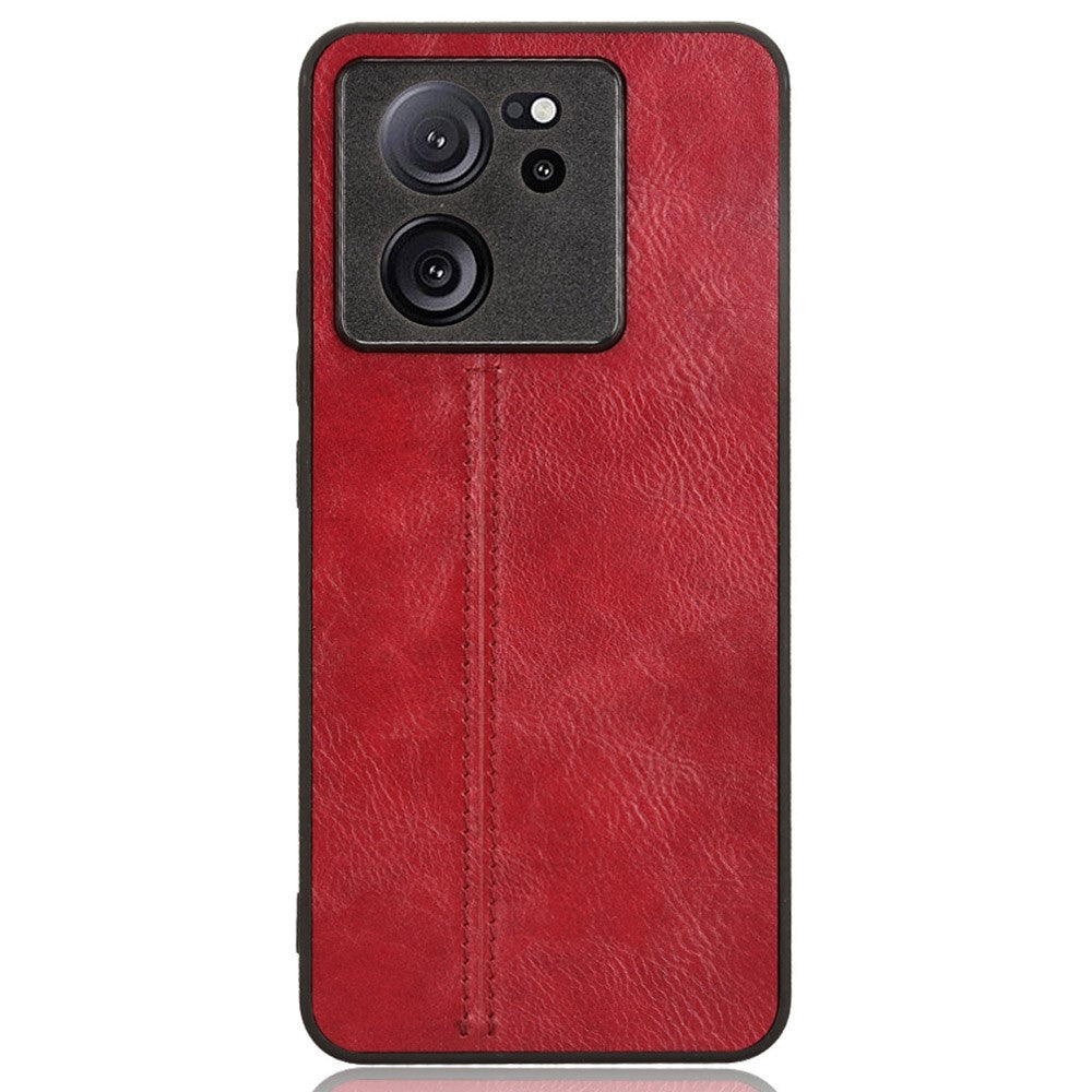 For Xiaomi 13T / 13T Pro / Redmi K60 Ultra Case Anti-Drop Cowhide Texture PU+TPU+PC Phone Cover