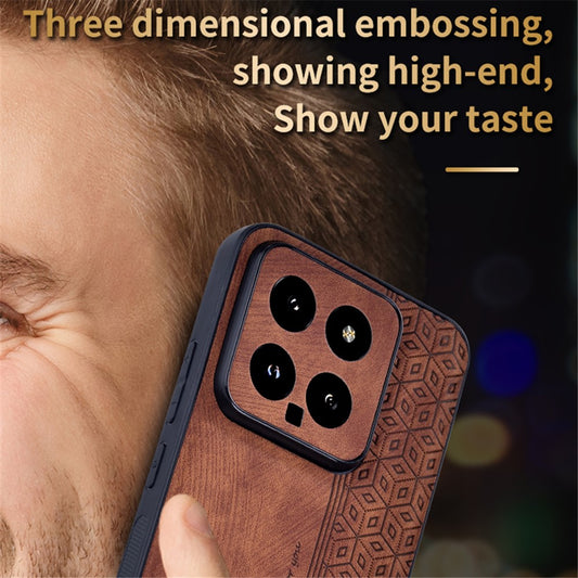 Xiaomi 14 Handyhülle – AZNS aus bedrucktem PU-Leder mit beschichteter TPU-Rückseite