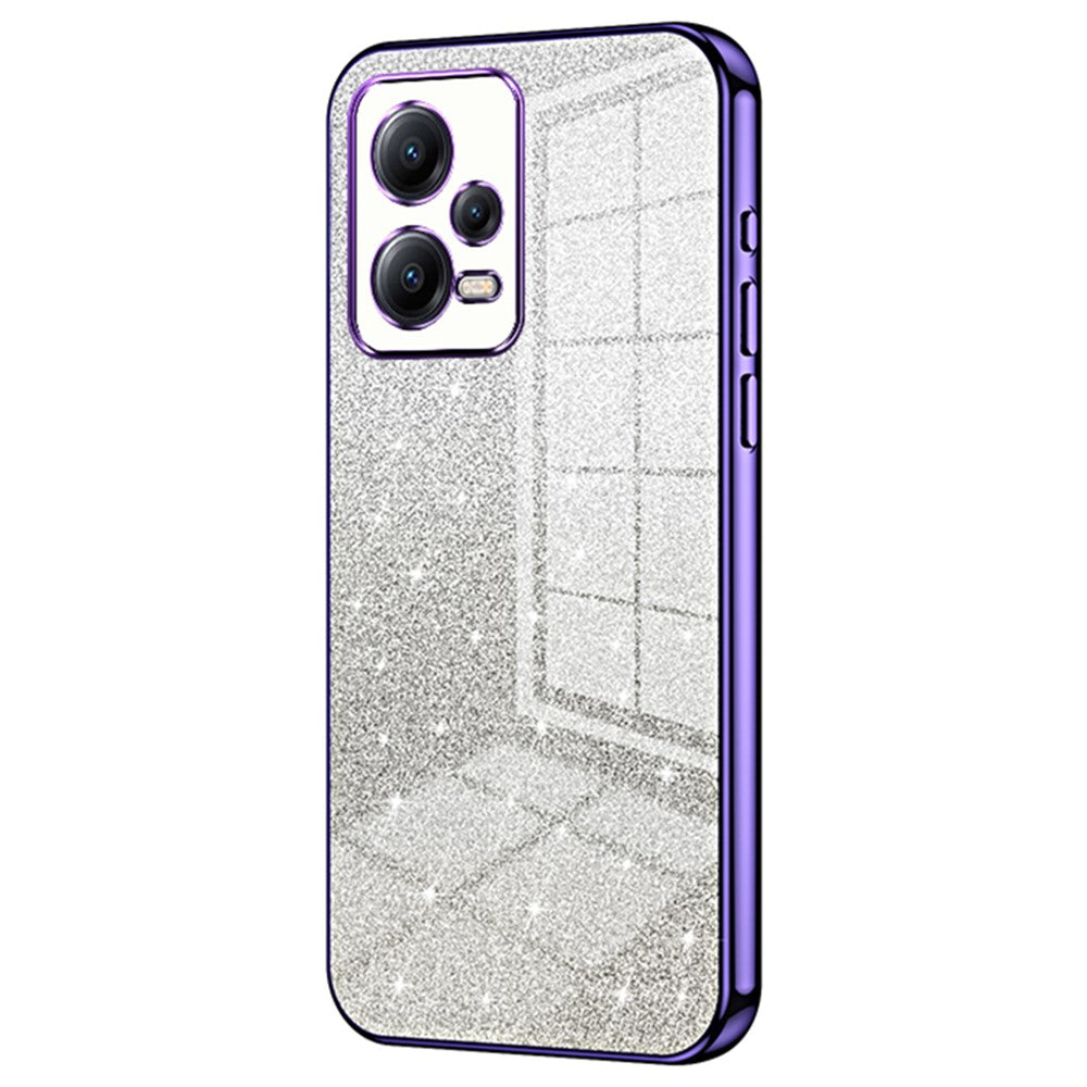 For Xiaomi Redmi Note 12 5G (Global) / (India) / Poco X5 5G Anti-fall Precise Cutout TPU Cell Phone Case