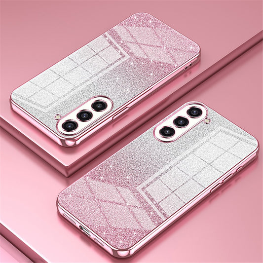 Galaxy S23 Plus Glitzer-Hülle – Weiche Textur