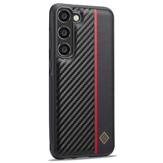 Galaxy S24 Plus Stoßfeste Hülle - Carbonfaser-Optik