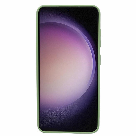 Galaxy S24 Gummierte Hülle – Mit Faserfutter & Anti-Kratz-Abdeckung