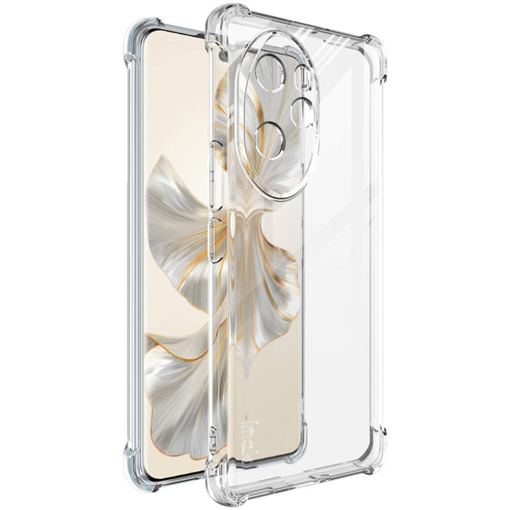 IMAK For Honor 100 Pro 5G Clear Case Anti-drop Soft TPU Phone Back Cover