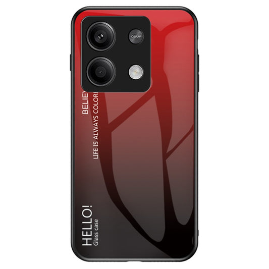 Xiaomi Redmi Note 13 5G Handyhülle – mit Farbverlauf aus gehärtetem Glas