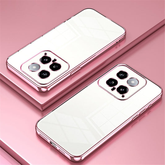 Xiaomi 14 Handyhülle – aus TPU mit galvanisiertem Rahmen