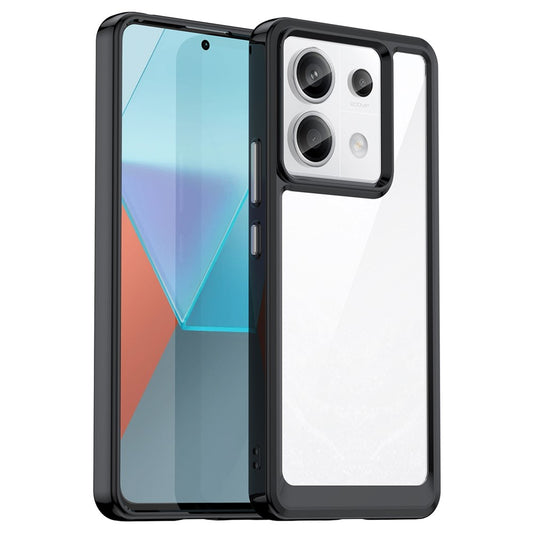 For Xiaomi Redmi Note 13 Pro 5G / Poco X6 5G Phone Case TPU+Acrylic Protective Cover
