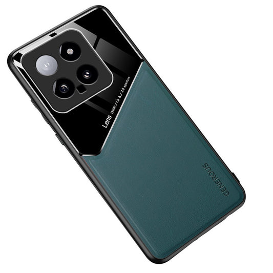Xiaomi 14 Handyhülle – Anti-Fall PU+TPU+PC Magnetische Autohalterung Rückseite