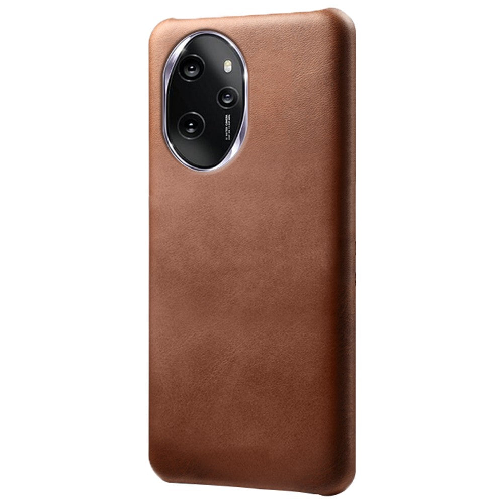 For Honor 100 Pro 5G Phone Case Shockproof PU Leather Coated PC Smartphone Cover