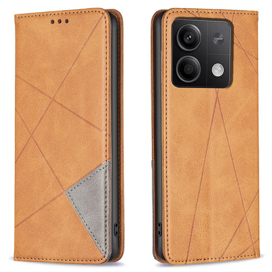 Xiaomi Redmi Note 13 5G Handyhülle – aus PU-Leder, 2 Kartenfächer, Magnetverschluss