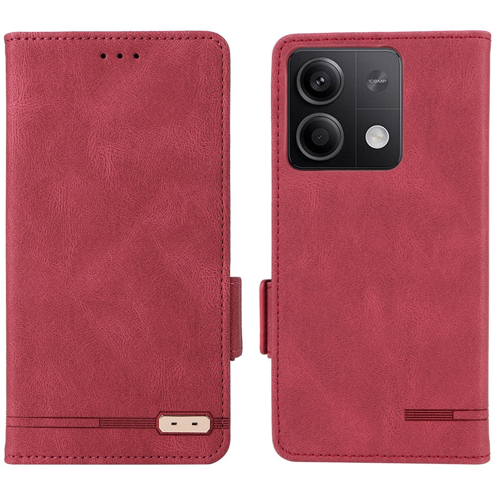 For Xiaomi Redmi Note 13 5G / Note 13 5G (China) Case Wallet PU Leather Flip Phone Cover