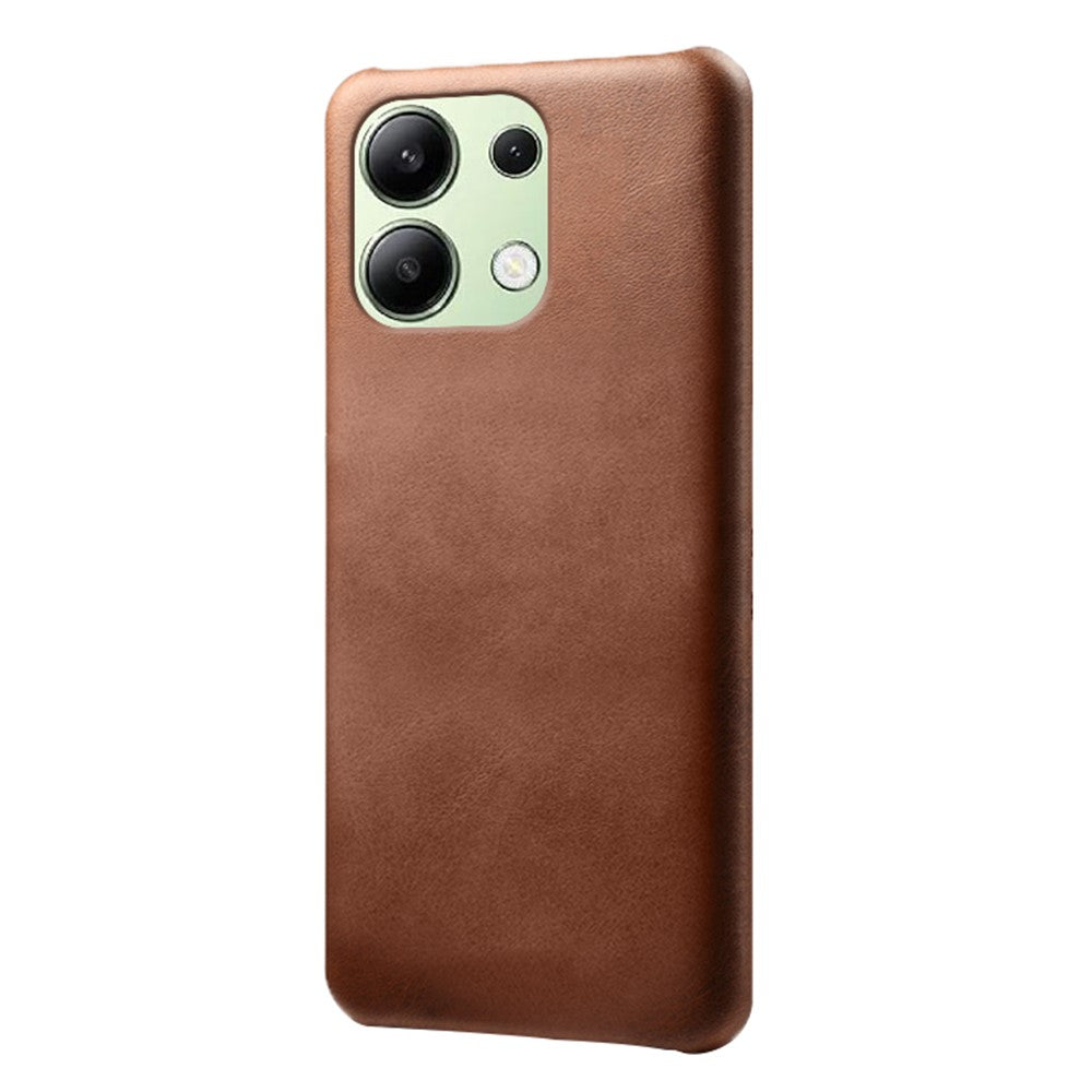 For Xiaomi Redmi Note 13 4G Phone Case Calf Textured Cushion Protective Cover