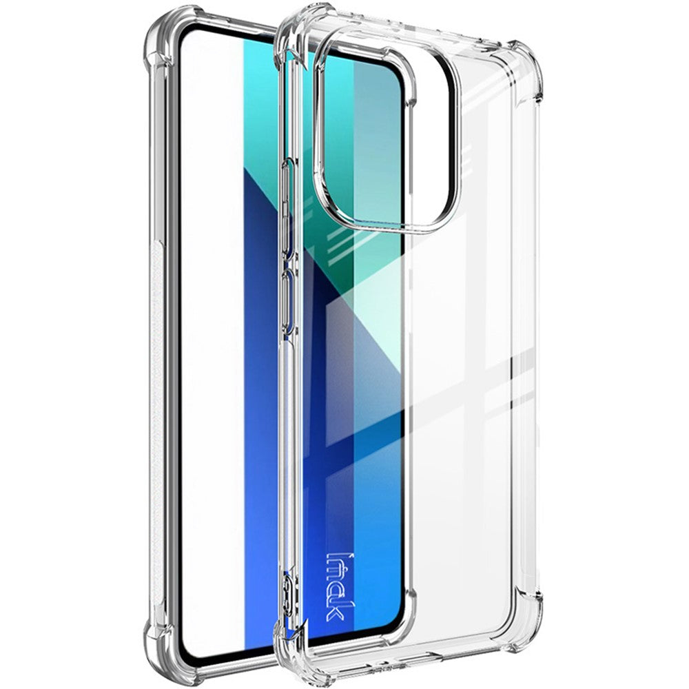 IMAK For Xiaomi Redmi Note 13 4G Back Case Scratch-proof TPU Phone Cover