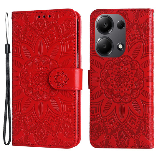 Xiaomi Redmi Note 13 Pro 4G / Xiaomi Poco M6 Pro 4G / Xiaomi Redmi Note 14S 4G Handyhülle – Note 13 Pro 4G / Poco M6 Pro 4G Magnetische aus Leder mit Aufdruck