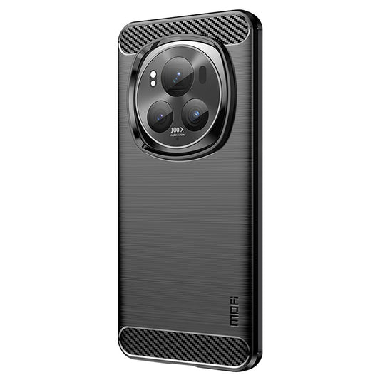Honor Magic6 Pro 5G Handyhülle – TPU-Hülle mit Carbonfaser-Textur