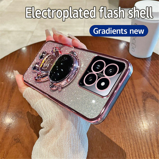 Xiaomi 14 Handyhülle – Fall stoßfest Astronaut Kickstand Galvanik Handy-Abdeckung