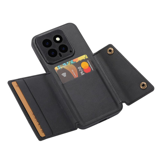 Xiaomi 14 Handyhülle – Kartenhalter PU-Leder beschichtete TPU-Kickstand