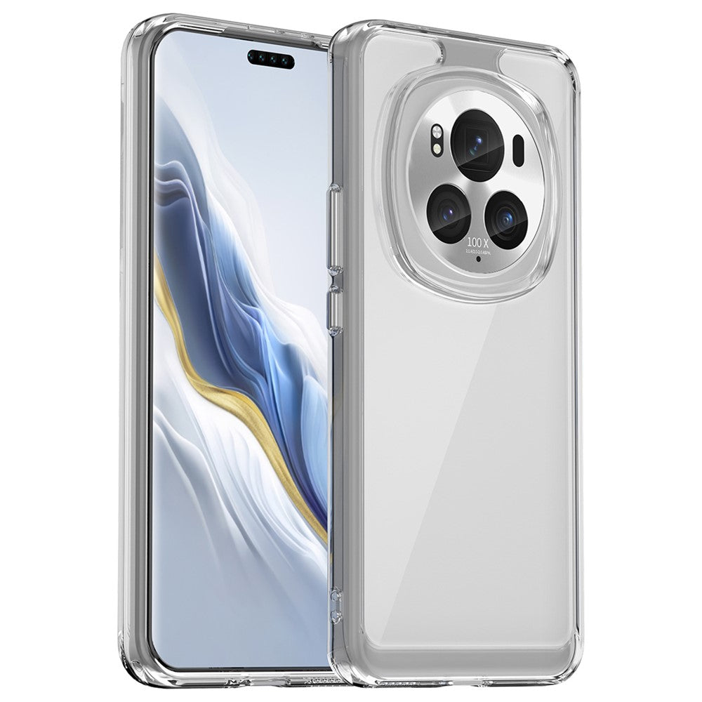 Honor Magic6 Pro 5G Transparente Handyhülle – TPU + Acryl Handy-Rückseite, stoßfest