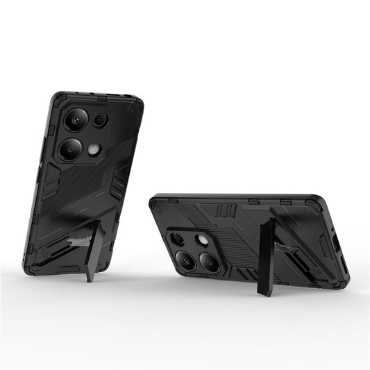 Xiaomi Redmi Note 13 Pro 4G / Xiaomi Poco M6 Pro 4G Handyhülle – Poco M6 Pro 4G PC+TPU Rückseite mit Ständer