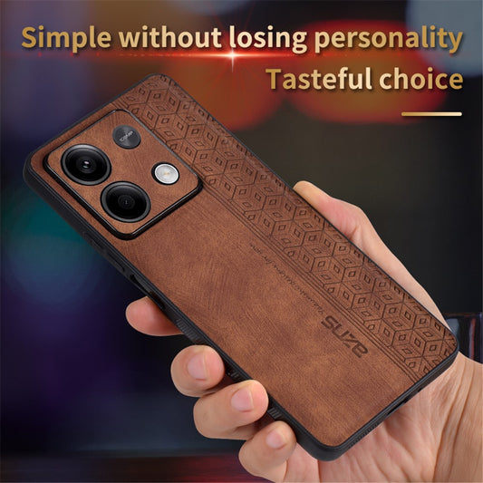 Xiaomi Redmi Note 13 5G Handyhülle – AZNS aus PU-Leder + TPU-Abdeckung mit bedrucktem Muster