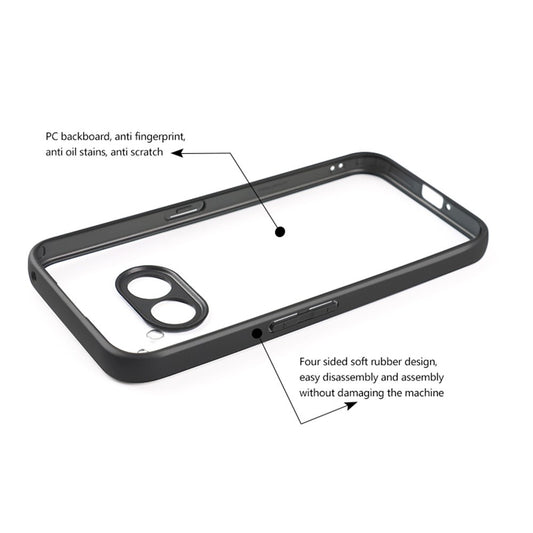 For Nothing Phone (2a) Case Shock Absorbing TPU + PC Clear Phone Cover