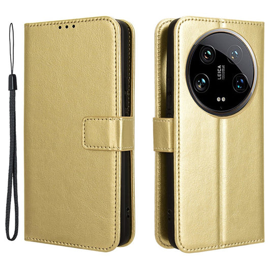 Xiaomi 14 Ultra Handyhülle – Lederhülle mit Crazy Horse-Textur, stoßfeste