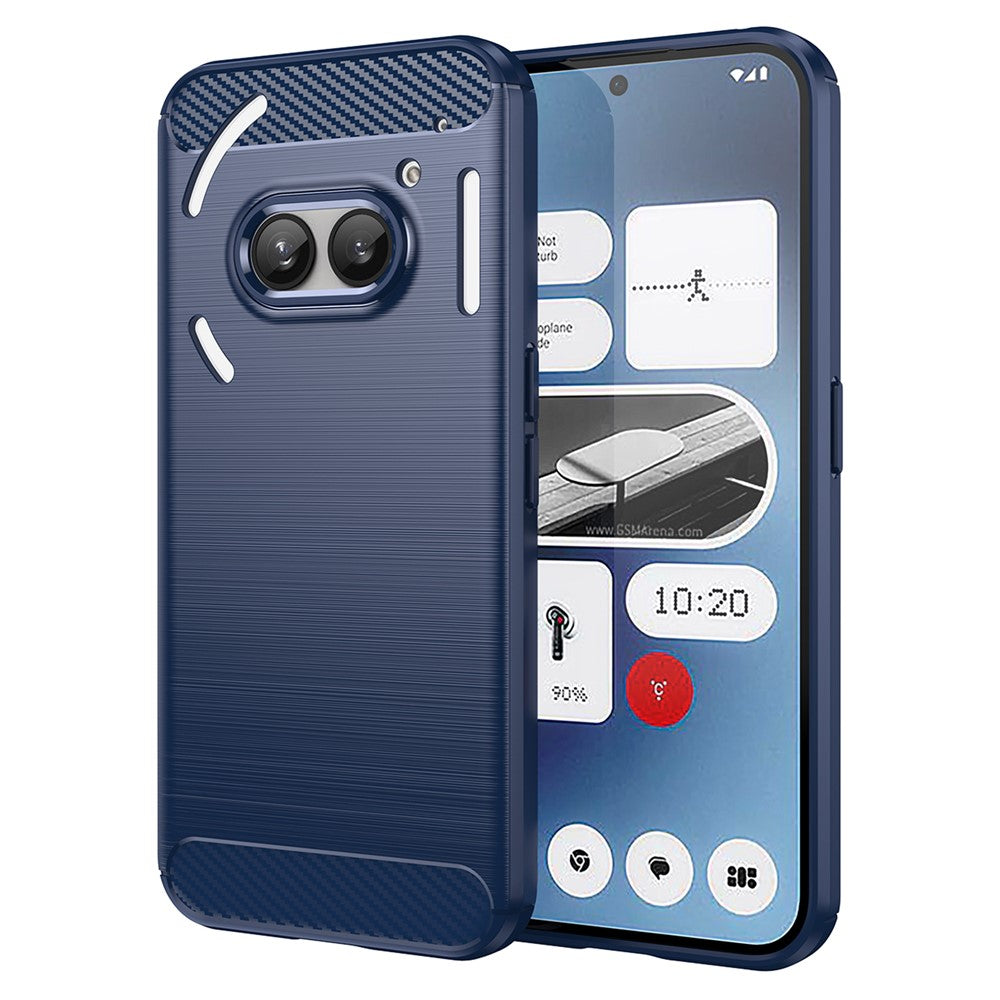 For Nothing Phone (2a) Plus / Phone (2a) Case Carbon Fiber Texture Phone TPU Cover