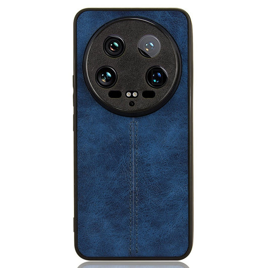 Xiaomi 14 Ultra Handyhülle – aus Rindsleder mit Nähten und stoßfester Rückseite