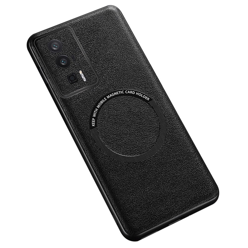 For Xiaomi Poco F5 Pro 5G / Redmi K60 5G / K60 Pro 5G Case Anti-Drop PU Leather+TPU Cover Magnetic Case