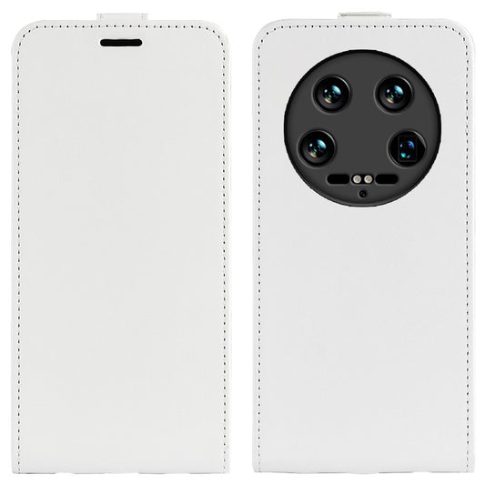 Xiaomi 14 Ultra Handyhülle – aus PU-Leder, vertikale Flip- mit Kartenhalter