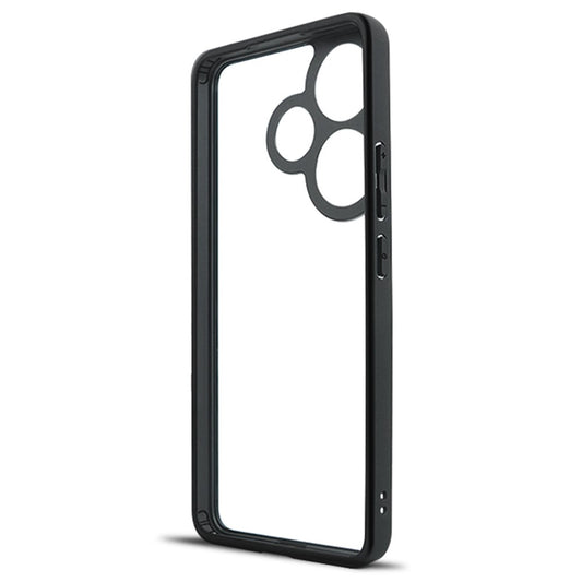 For Xiaomi Redmi Turbo 3 5G / Poco F6 5G Clear Case TPU+PC Protective Phone Cover