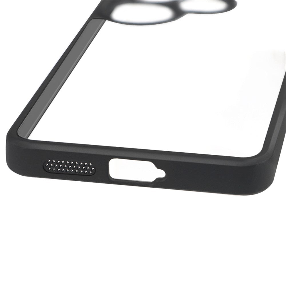 For Xiaomi Redmi Turbo 3 5G / Poco F6 5G Clear Case TPU+PC Protective Phone Cover