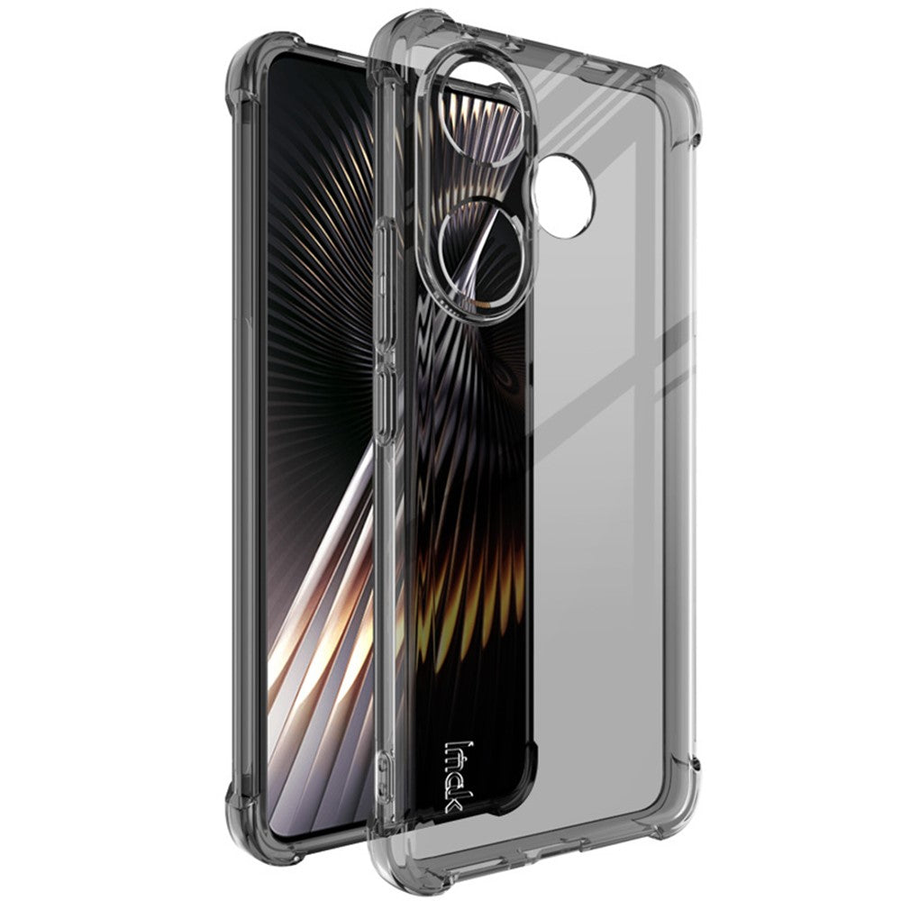 IMAK For Xiaomi Redmi Turbo 3 5G / Poco F6 5G Clear TPU Case Anti-Drop Airbag Protection Phone Shell