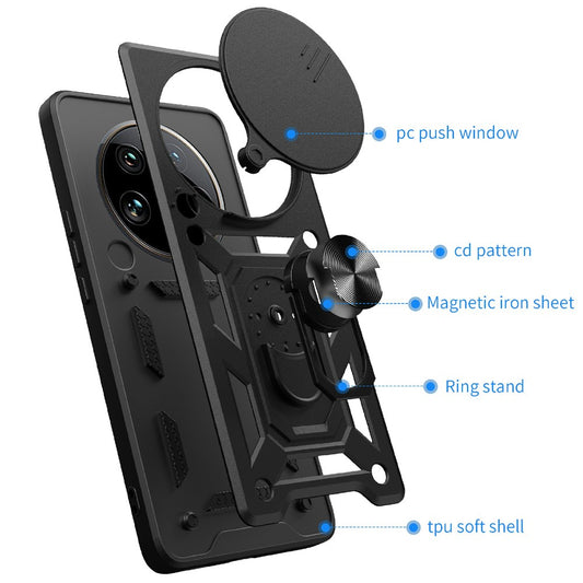 Xiaomi 14 Ultra Handyhülle – Kameraschutz, stoßfeste PC + TPU-Rückseite
