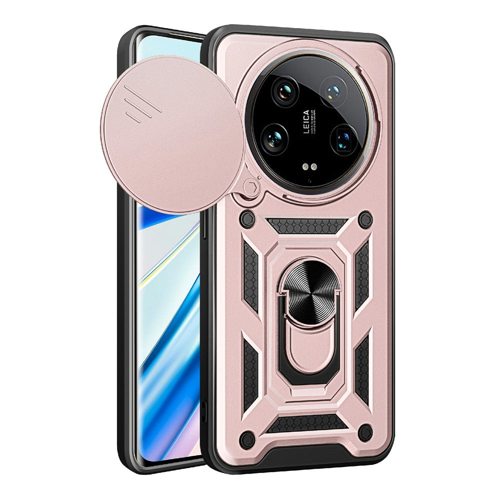 For Xiaomi 14 Ultra Phone Cover Camera Protection Bump Proof PC+TPU Back Case