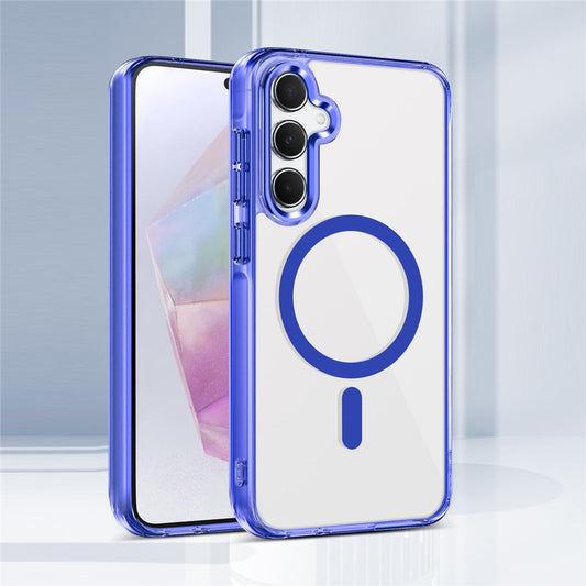 Galaxy A35 Magnet-Hülle – Transparent & Kratzfest