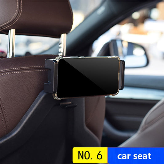 Auto-Handyhalterung – Multifunction Cellphone Holder 360° Rotatable Bracket Multifunktions-Handyhalterung, um 360° drehbare Halterung für Auto-Rücksitz, Sonnenblende, Küchenkoffer