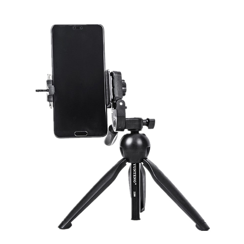 YUNTENG 2280 Multifunktionales Tischstativ – Für Handy, Kamera & Mikrofon