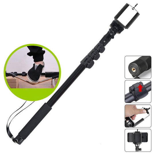 YUNTENG 188 Selfie-Stick – Tragbar, ausziehbar, für Handys