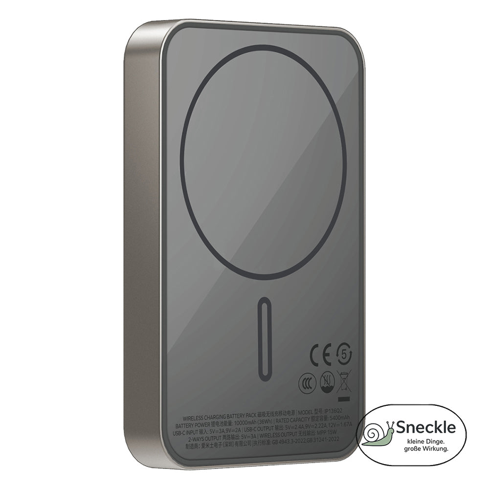 Magnet-Powerbank 10.000mAh – Qi2
