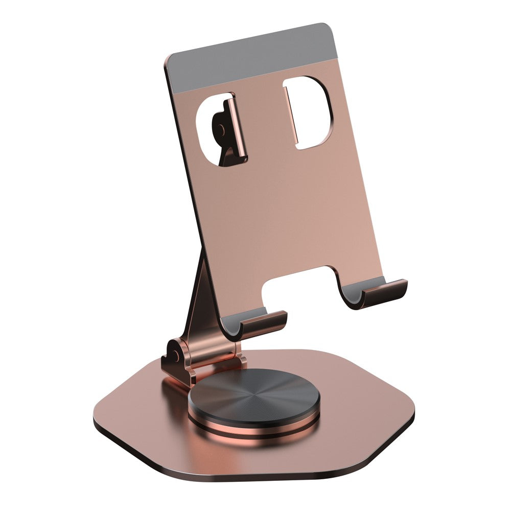 YY-020 360 Degree Rotating Folding Phone Bracket Aluminum Alloy Tablet Stand