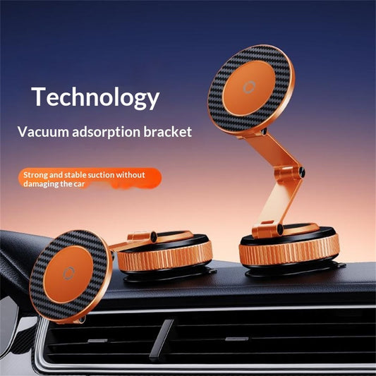 Auto-Handyhalterung – X69ZS Magnetic Car Phone Mount Vacuum Suction Cup Holder X69ZS Magnetische Autotelefonhalterung Vakuum-Saugnapfhalter für das Armaturenbrett / die Windschutzscheibe des Autos, 360-Grad-Drehung