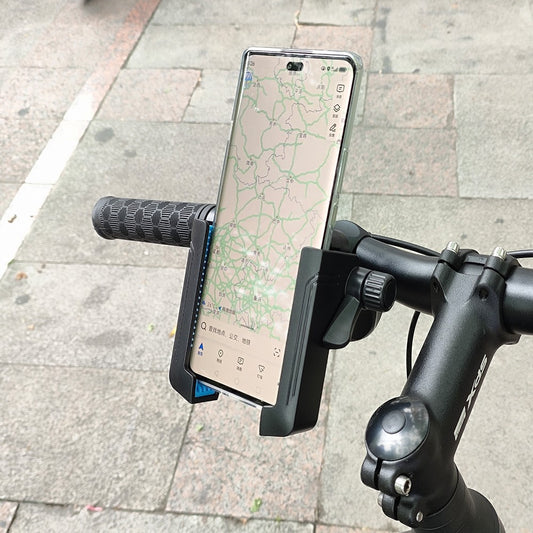 Handyhalterung für Fahrräder, E-Bikes, Motorräder, Kinderwagen, Golfcarts – drehbarer Handyhalter