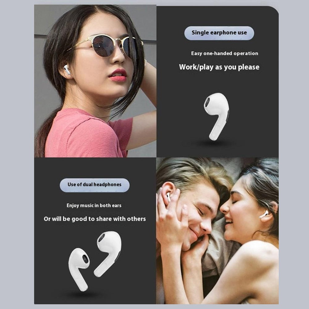 LENOVO LECOO EW305 Kabelloser In-Ear Kopfhörer – Halb-In-Ear, Bluetooth-kompatibel