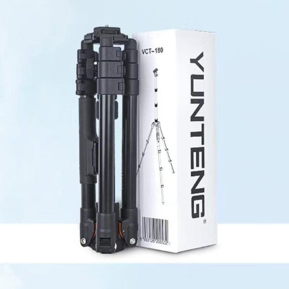YUNTENG VCT-180 Stativ – Smartphone-Bluetooth-kompatibel, faltbar, für Fotografie-Live-Streaming, für Handys & Kaemras
