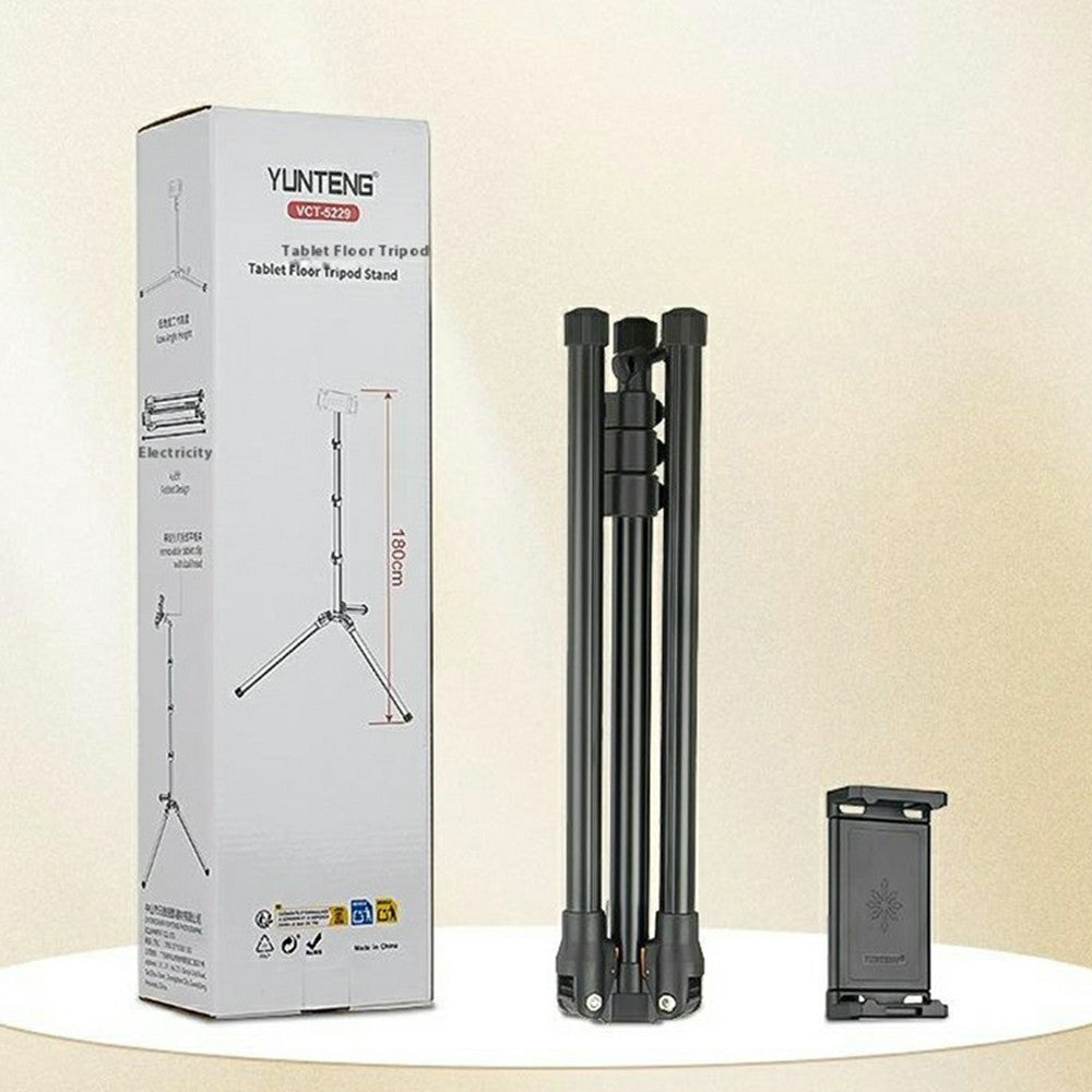 YUNTENG VCT-5229 Stativ – Höhenverstellbar, für Smartphone & Tablet