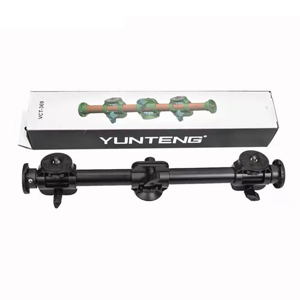 YUNTENG VCT-369 Horizontale Gimbal-Verlängerungsstange – Aus Aluminiumlegierung, für Stativstabilisator-Kamera