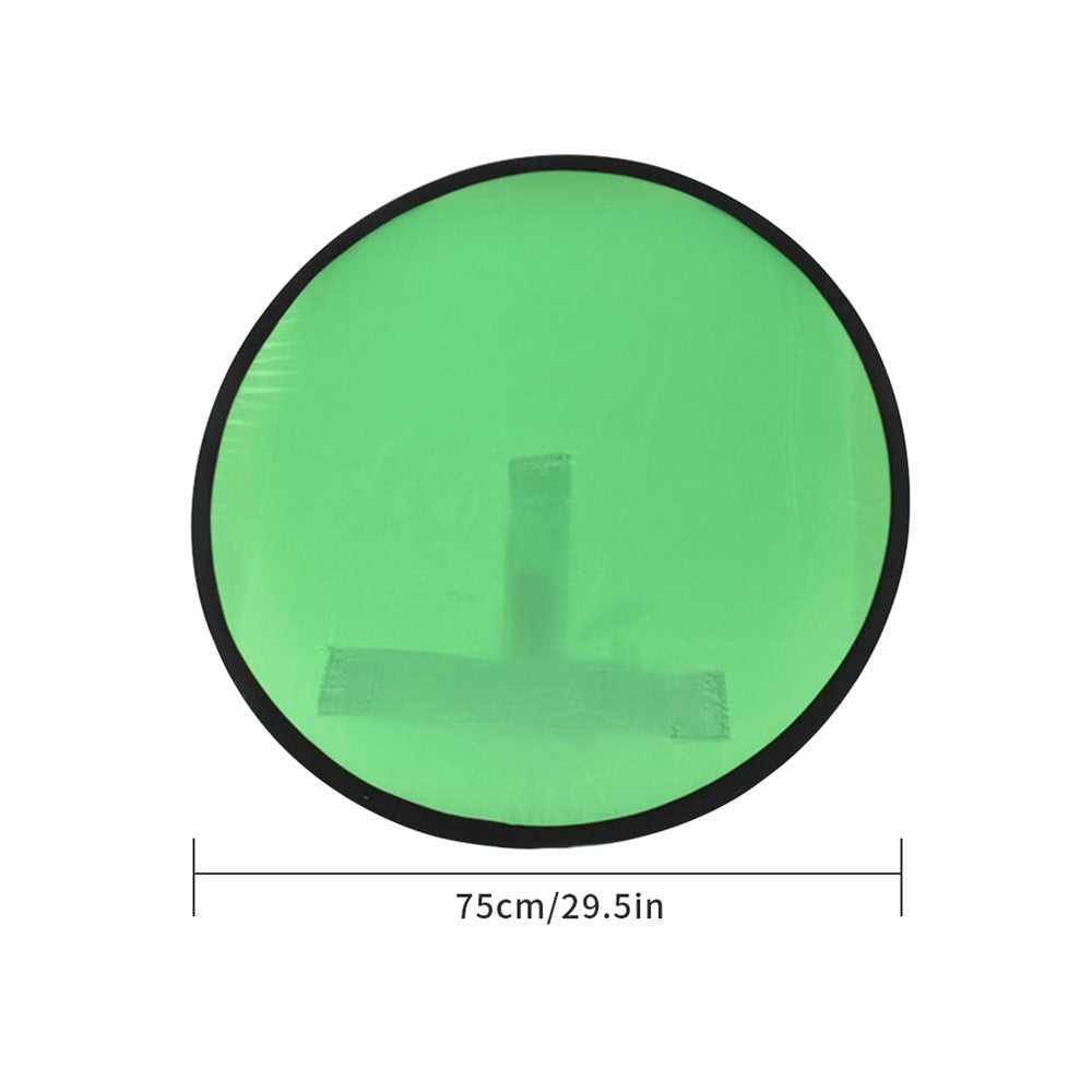 Green Screen Hintergrund – 75 cm, aus Polyester, für Stuhlmontage